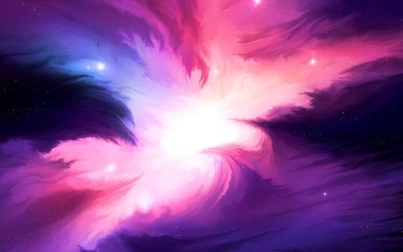 Фиолетовый космос