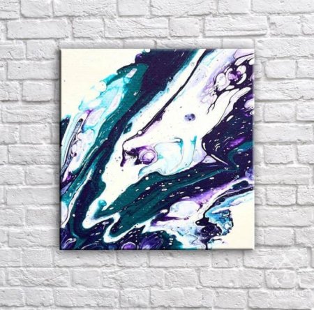 Картины жидким акрилом