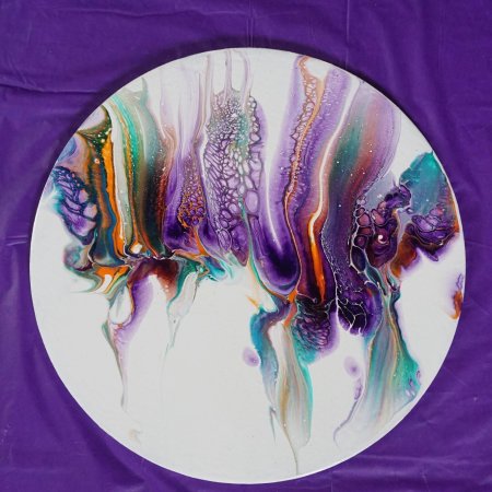 Картины жидким акрилом