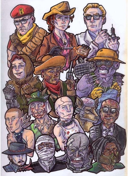 Фоллаут вероника арт