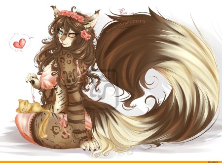 Фурри кошка