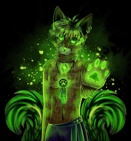 Фурри арты неон