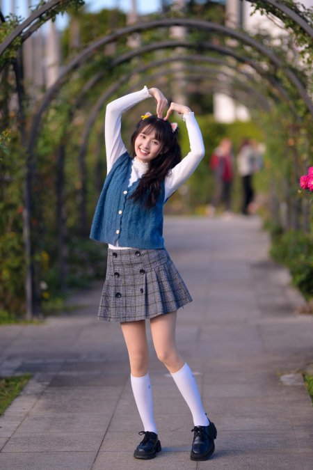 Японские девушки в гольфах