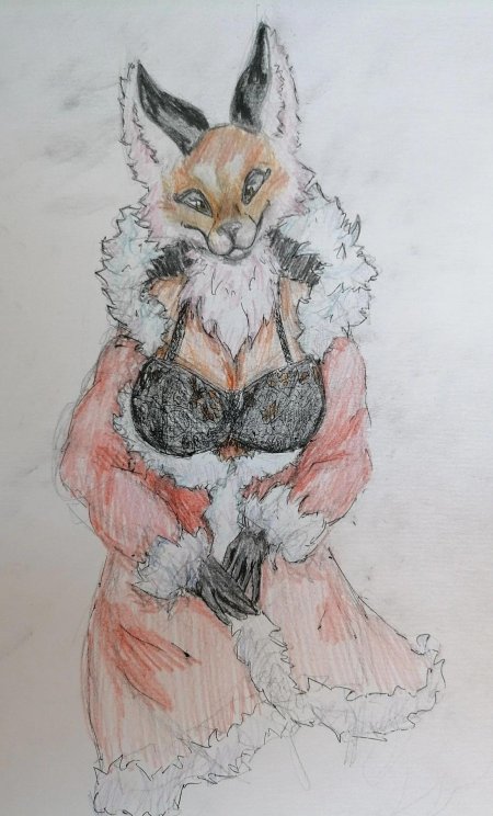 Лиса фурри арт