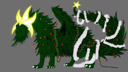 Новогодние драконы