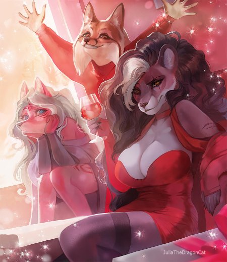 Juliathedragoncat fox