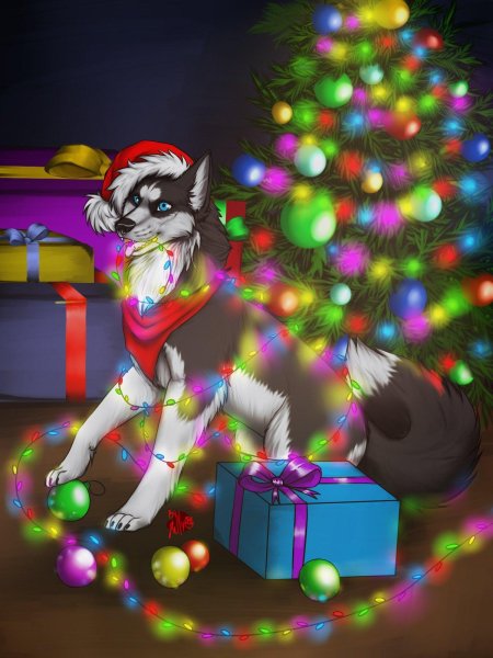 Фурри новый год