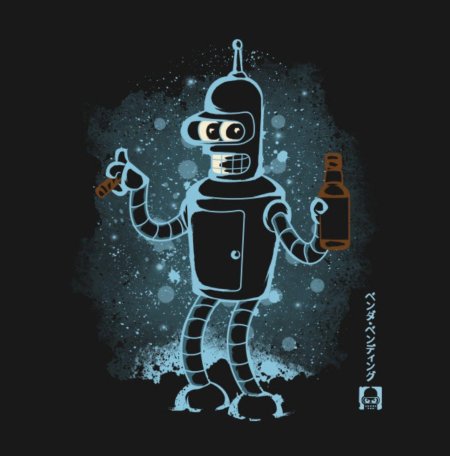 Робот бендер из футурамы