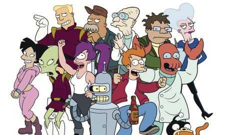 Персонажи мультфильма футурама
