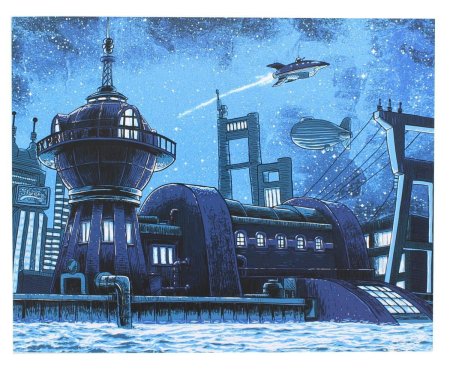 Футурама космический корабль