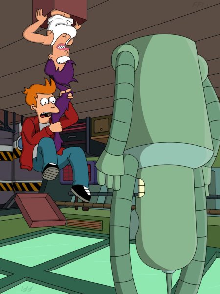 Футурама бендер и фрай