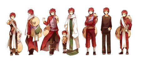 Казекаге гаара в полный рост