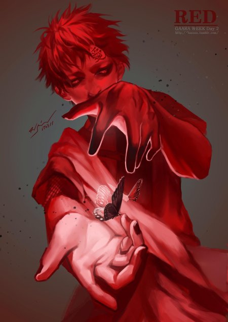 Аниме наруто гаара