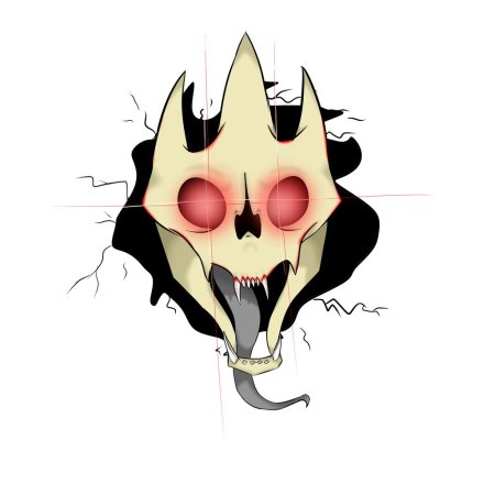 Гастер бластер арт