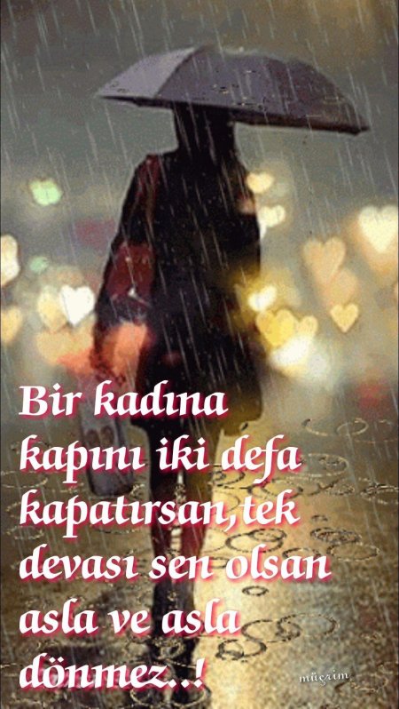 Девушка под дождем