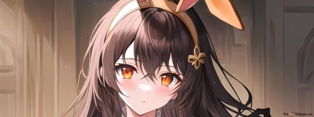 Красивая аниме девушка