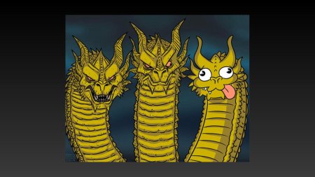 Три головы дракона мем