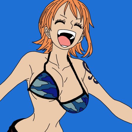 Ван пис нами в купальнике