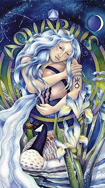 Акварели джоди бергсма знаки зодиака