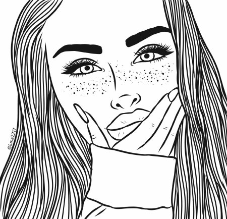 Раскраска девушек