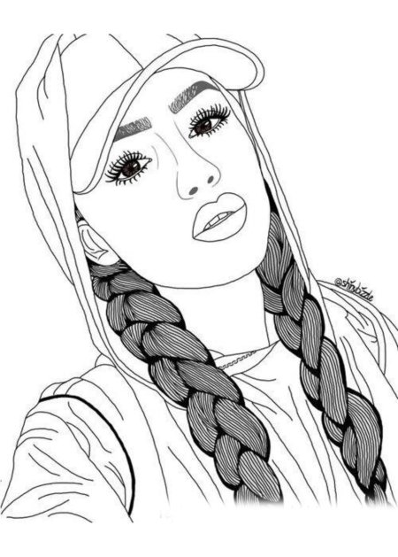 Раскраска девушек