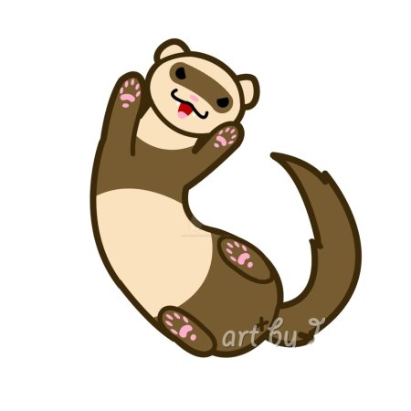 Мультяшная выдра