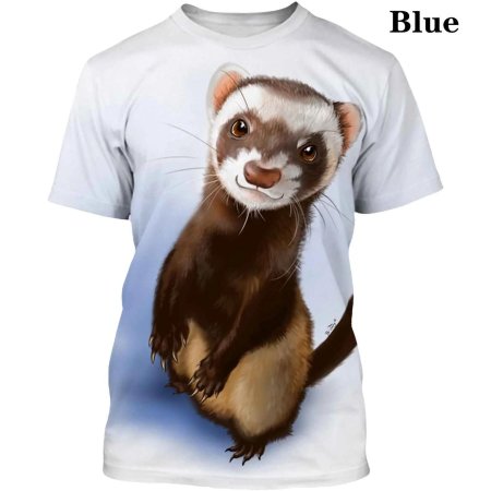 Принт хорька