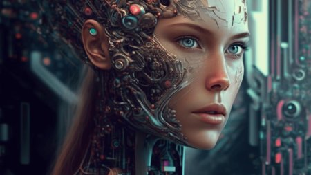 Девушка искусственный интеллект