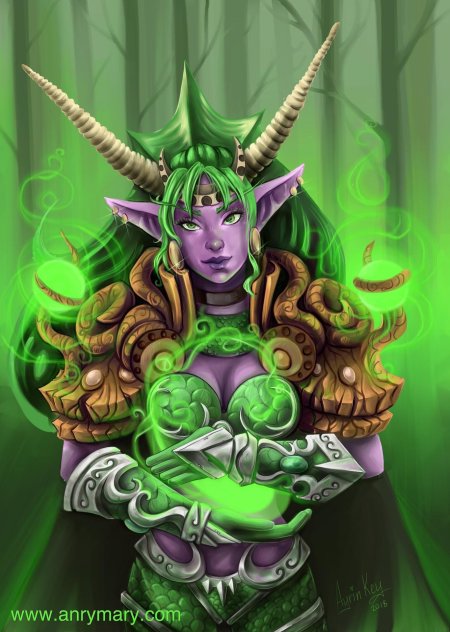 Изера варкрафт арт