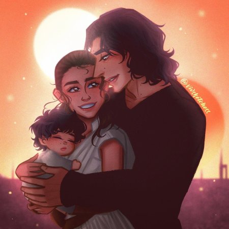 Кайло рен и рей любовь