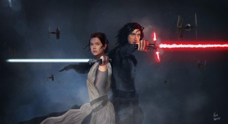 Кайло рен и рей