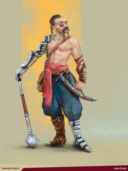 Козак запорожский характерник