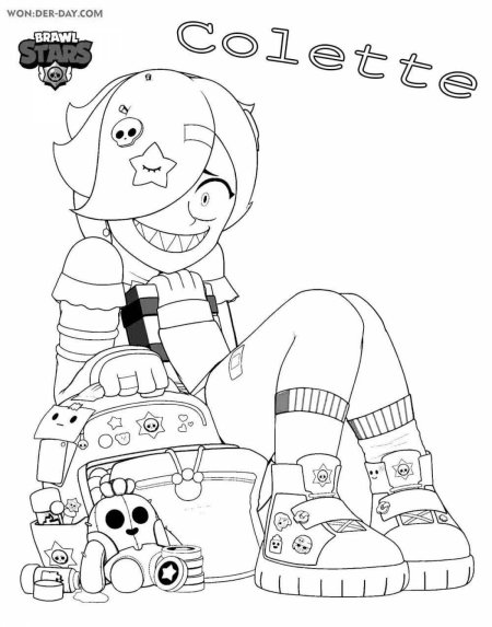 Коллет браво старс раскраска