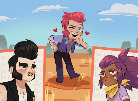 Бравл старс шип кольт и булл