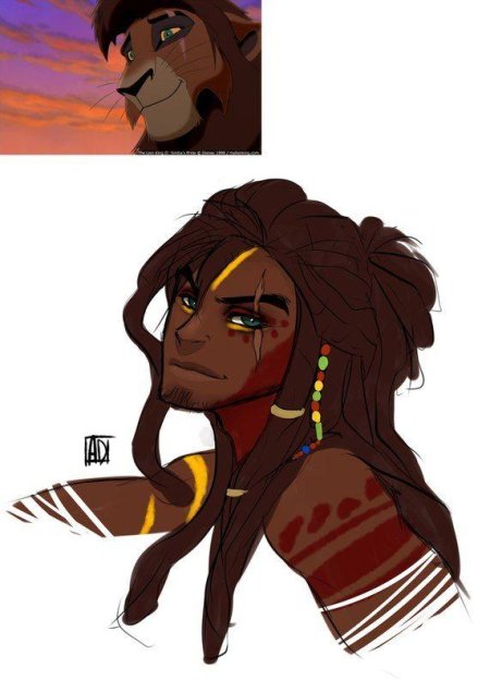 Кову король лев хуманизация