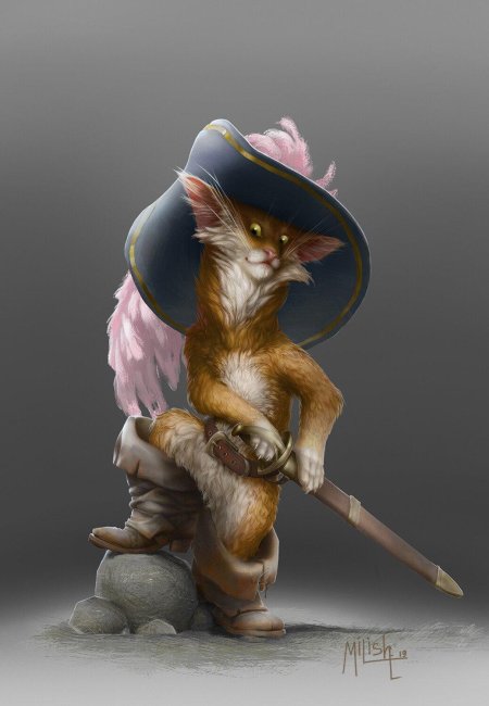 Кот в сапогах мультфильм 2011