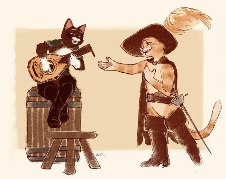 Кота в сапогах