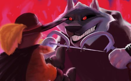 Волк кот в сапогах