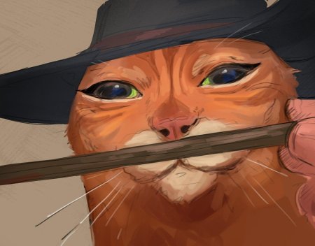 Кот в сапогах арт