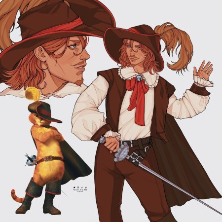 Кот в сапогах хуманизация