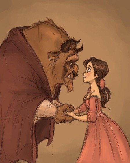 Красавица и чудовище дисней