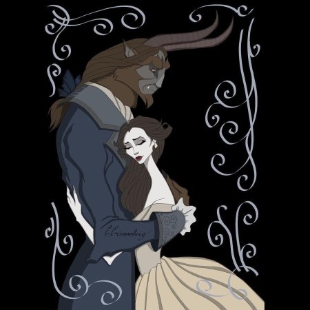 Красавица и чудовище белль и чудовище