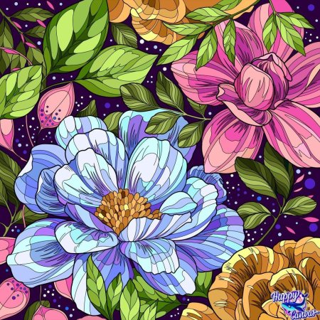 Иллюстрации цветов