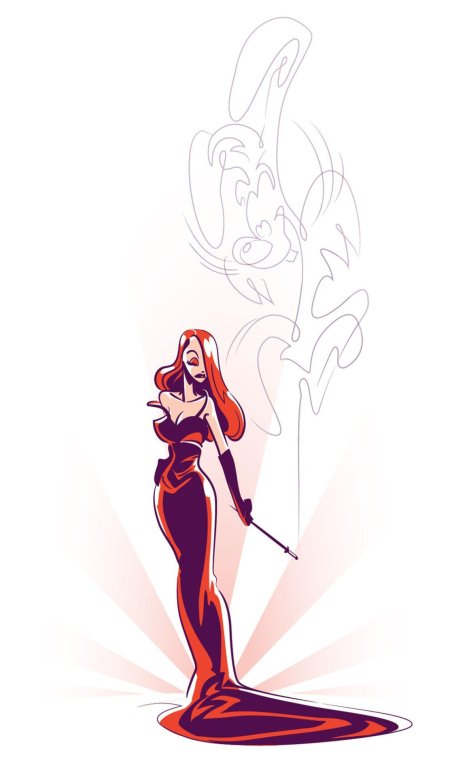 Джессика рэббит арт