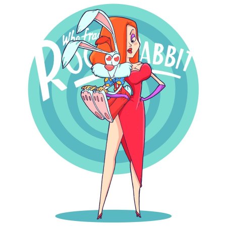 Джессика рэббит и роджер