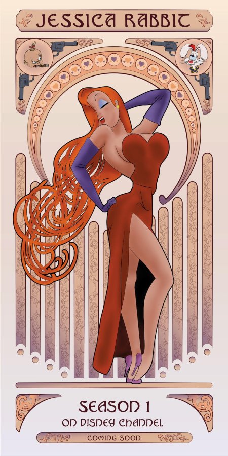 Джессика рэббит дисней