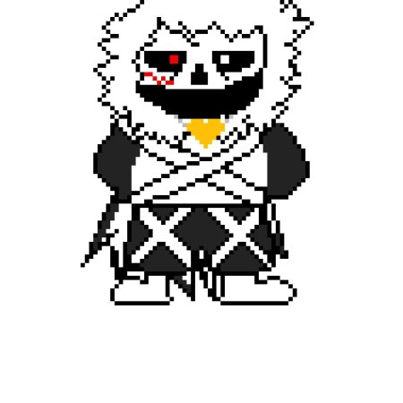 Кросс санс пиксельный