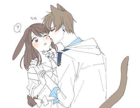 Аниме пара милота