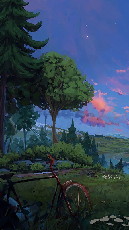 Аниме пейзаж