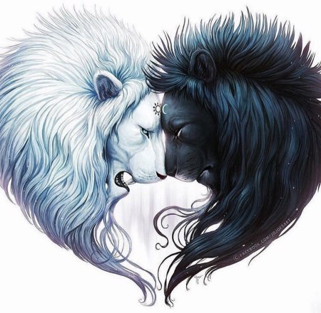 Лев человек арт